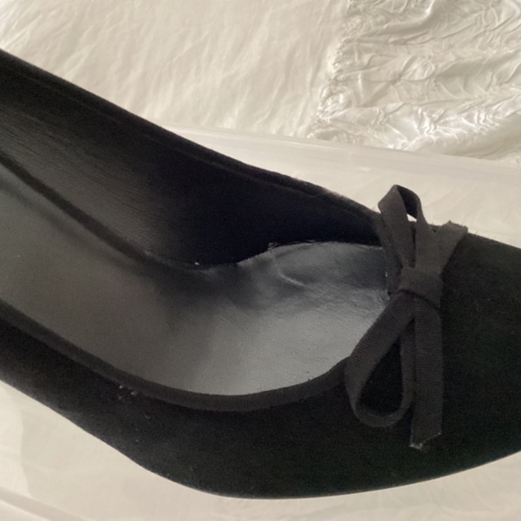 Stuart weitzman black new without a box black ballet pumps size 10 - Picture 7 of 11